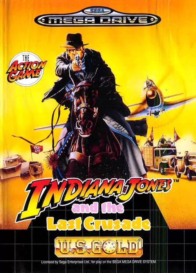 Jeux SEGA Mega Drive - Indiana Jones and the Last Crusade: The Action Game