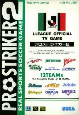 Jeux SEGA Mega Drive - J. League Pro Striker 2