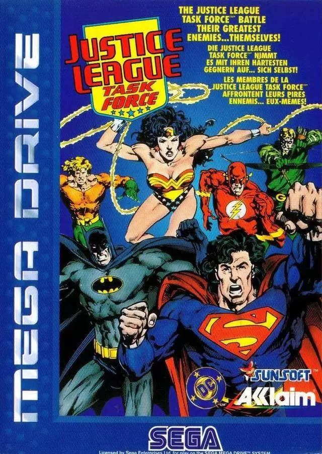 Sega Genesis Games - Justice League Task Force