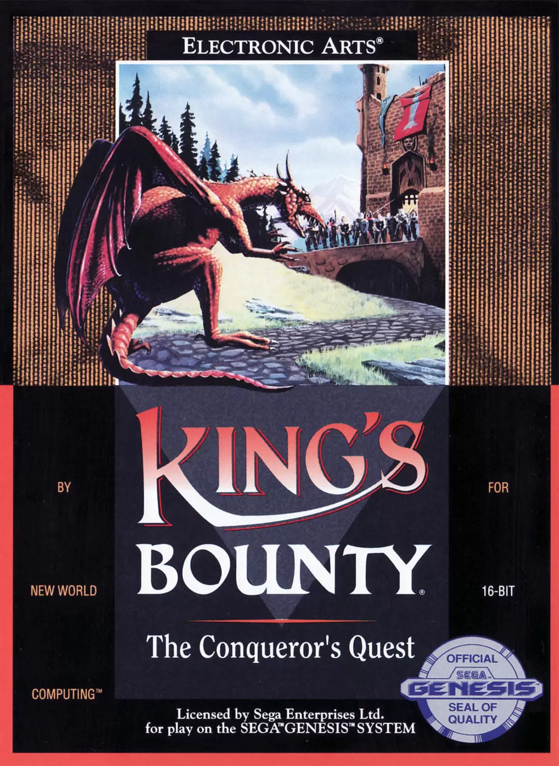 Jeux SEGA Mega Drive - King\'s Bounty: The Conqueror\'s Quest