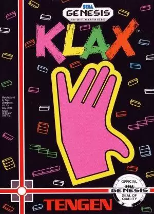 Jeux SEGA Mega Drive - Klax (Tengen)