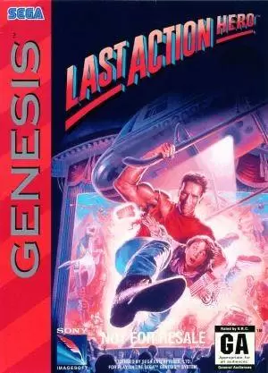 Last Action Hero - Sega Genesis Games