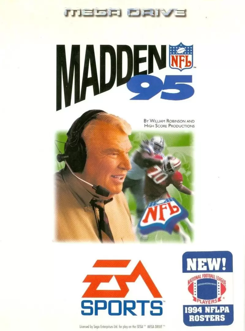 Jeux SEGA Mega Drive - Madden NFL 95