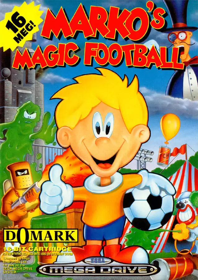 Sega Genesis Games - Marko\'s Magic Football