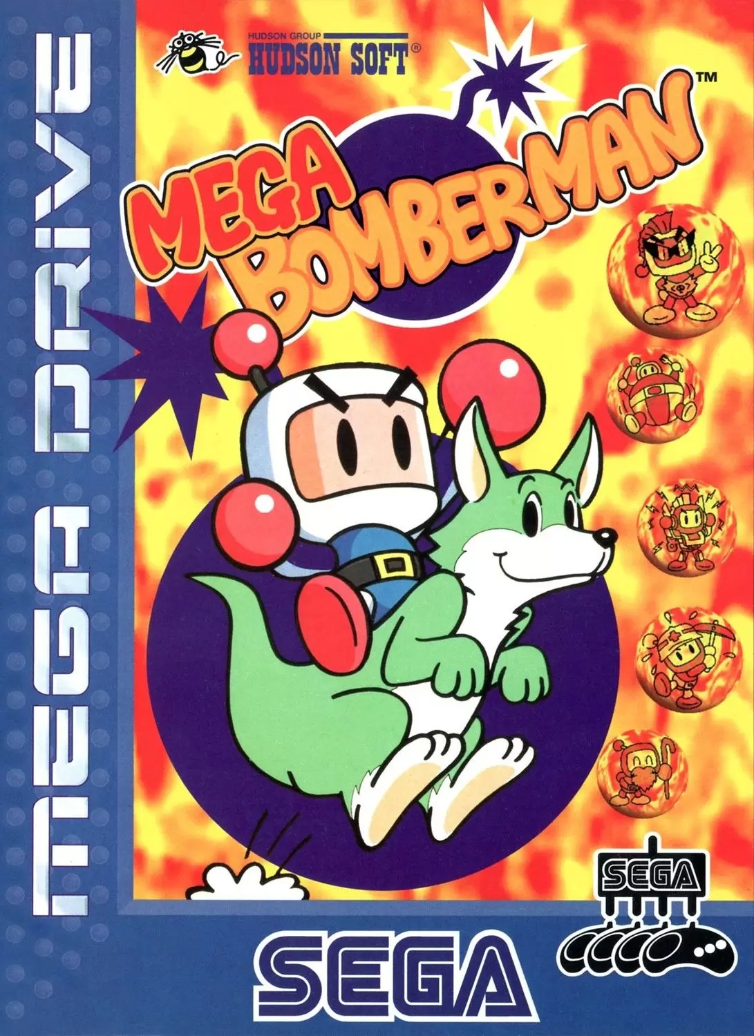 Jeux SEGA Mega Drive - Mega Bomberman