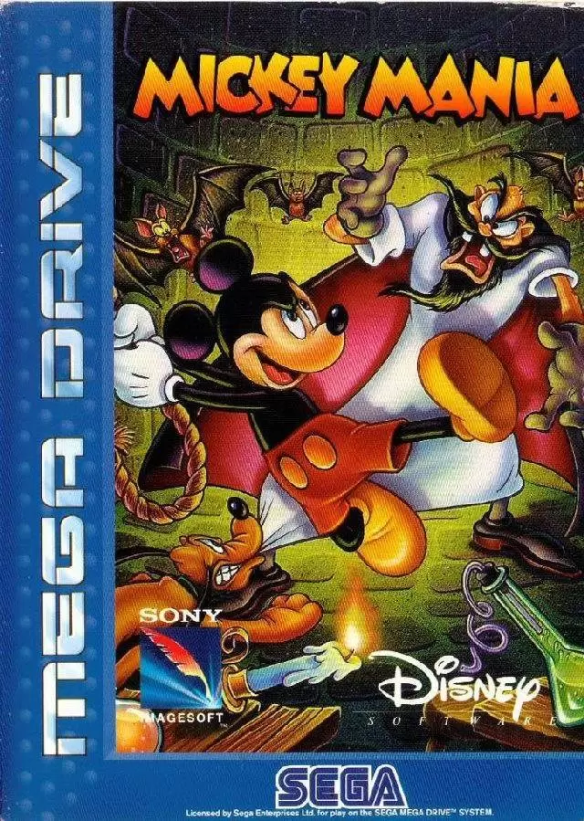 Jeux SEGA Mega Drive - Mickey Mania: The Timeless Adventures of Mickey Mouse