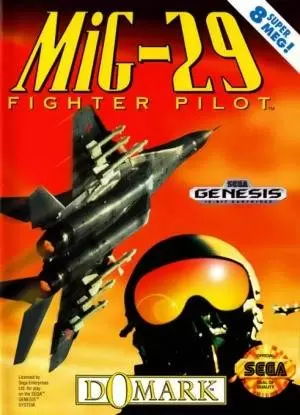 Jeux SEGA Mega Drive - MIG-29 Fighter Pilot