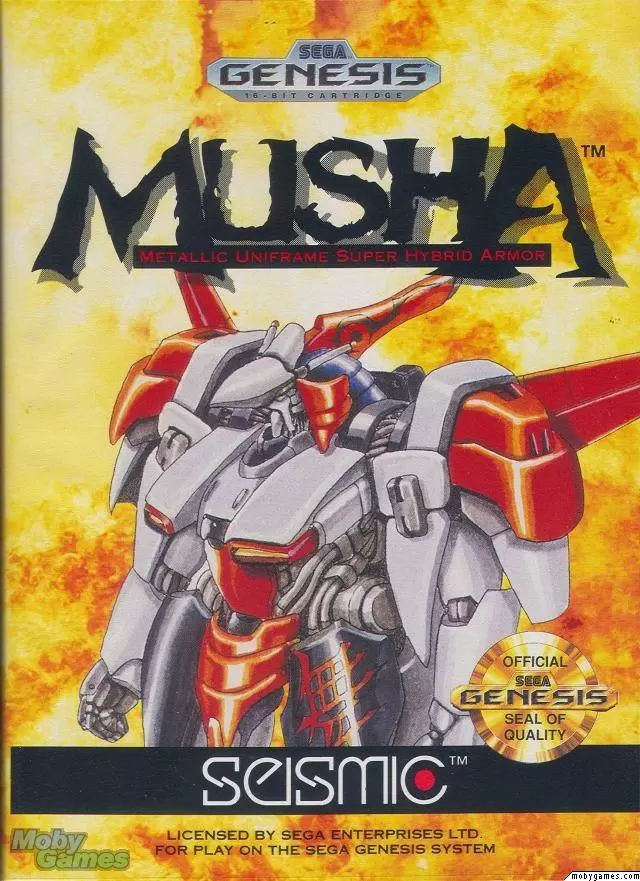 Jeux SEGA Mega Drive - Musha