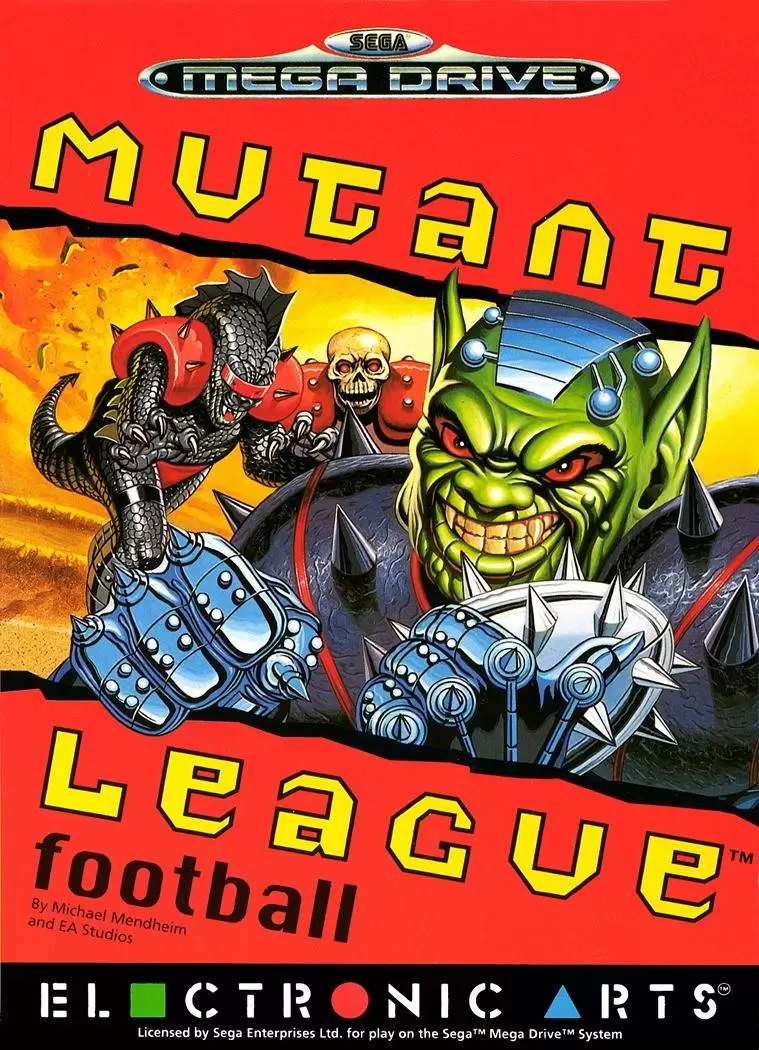 Jeux SEGA Mega Drive - Mutant League Football