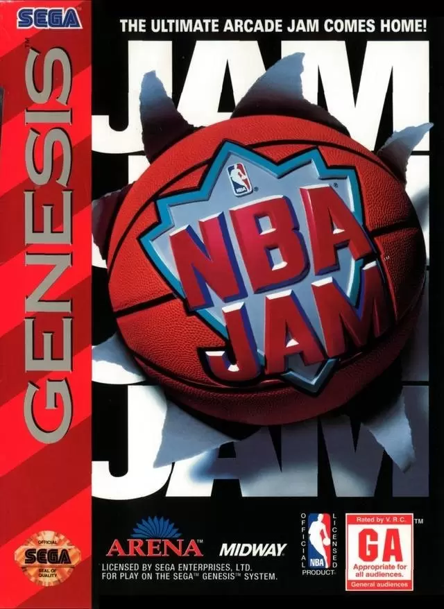 Jeux SEGA Mega Drive - NBA Jam