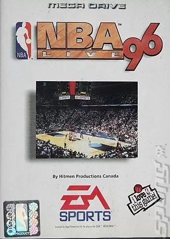 Jeux SEGA Mega Drive - NBA Live 96