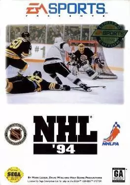 Sega Genesis Games - NHL Hockey \'94