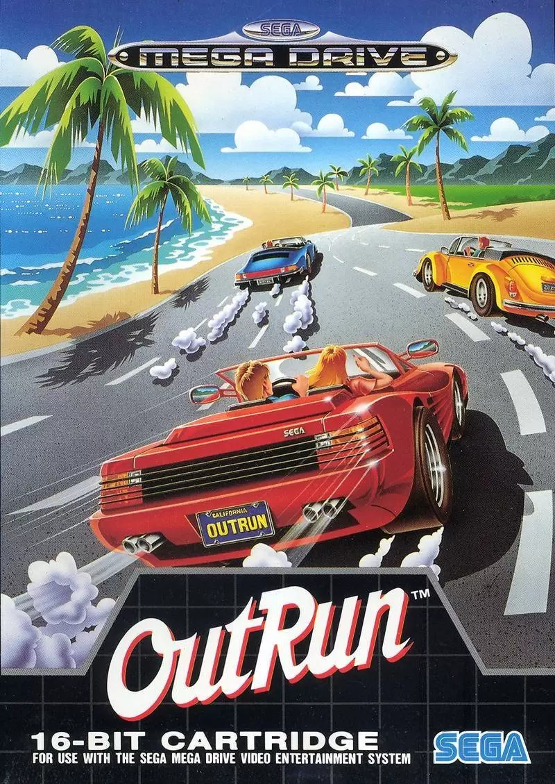 Jeux SEGA Mega Drive - OutRun