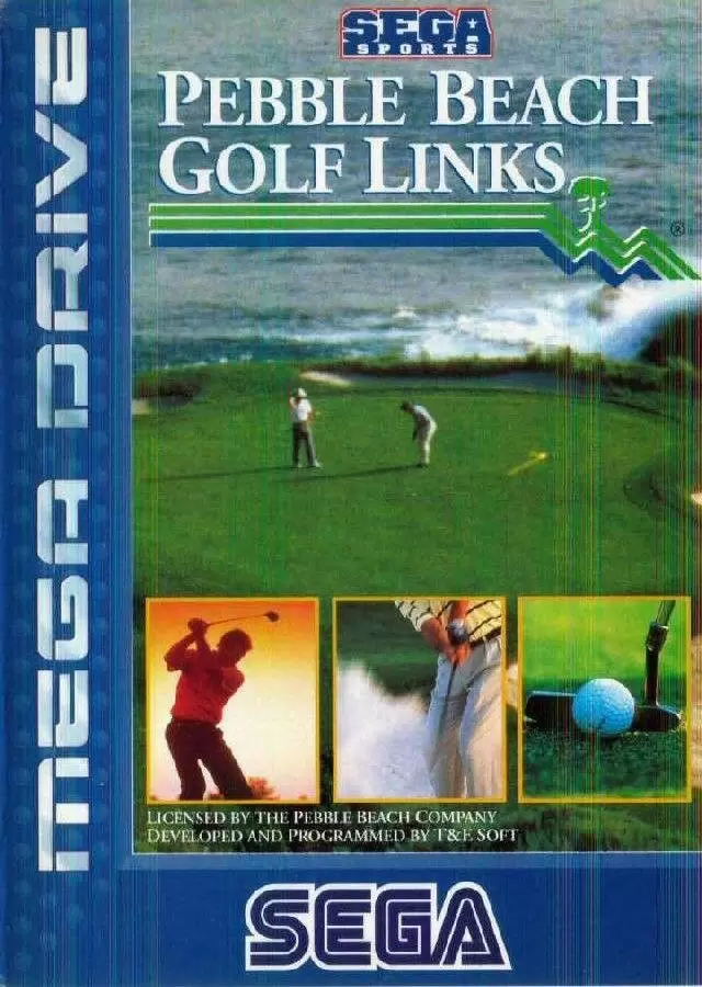 Jeux SEGA Mega Drive - Pebble Beach Golf Links