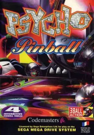 Sega Genesis Games - Psycho Pinball