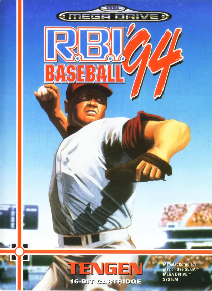 Jeux SEGA Mega Drive - R.B.I. Baseball \'94