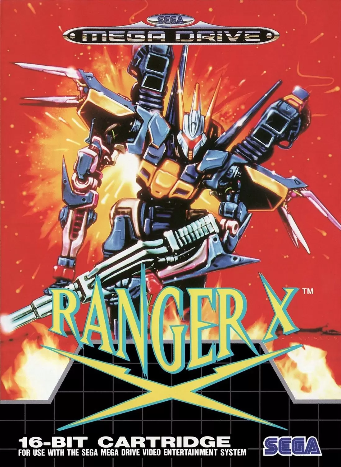Jeux SEGA Mega Drive - Ranger X