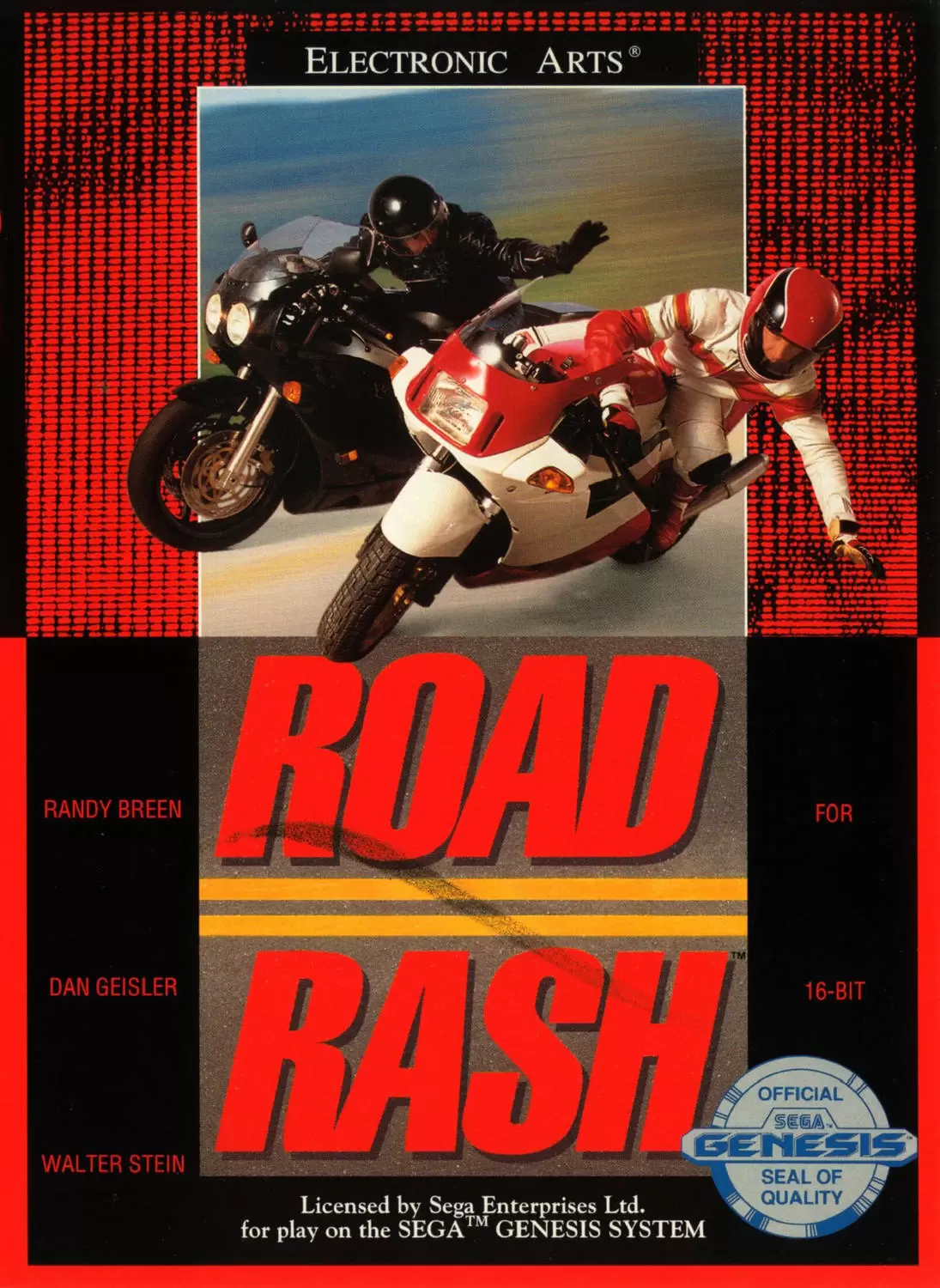 Sega Genesis Games - Road Rash