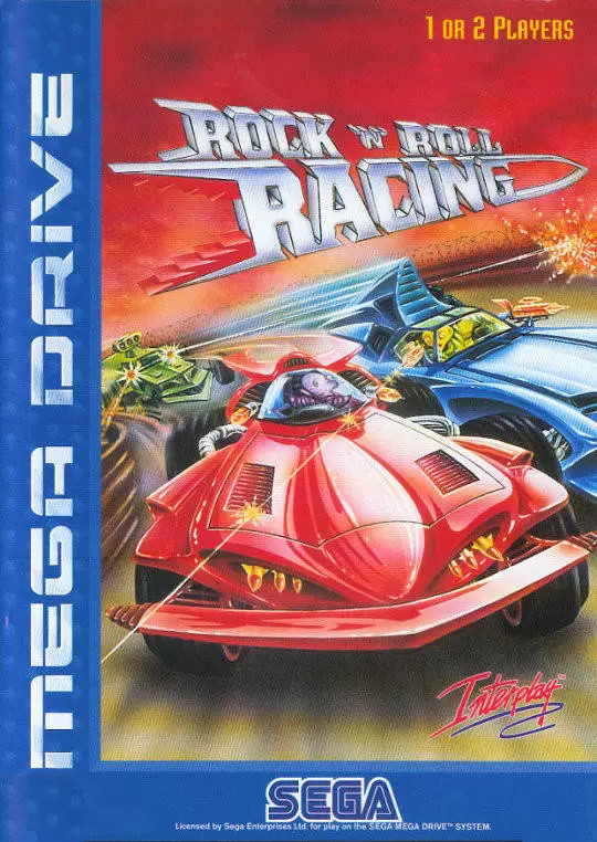 Jeux SEGA Mega Drive - Rock N\' Roll Racing