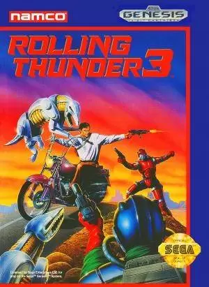 Jeux SEGA Mega Drive - Rolling Thunder 3