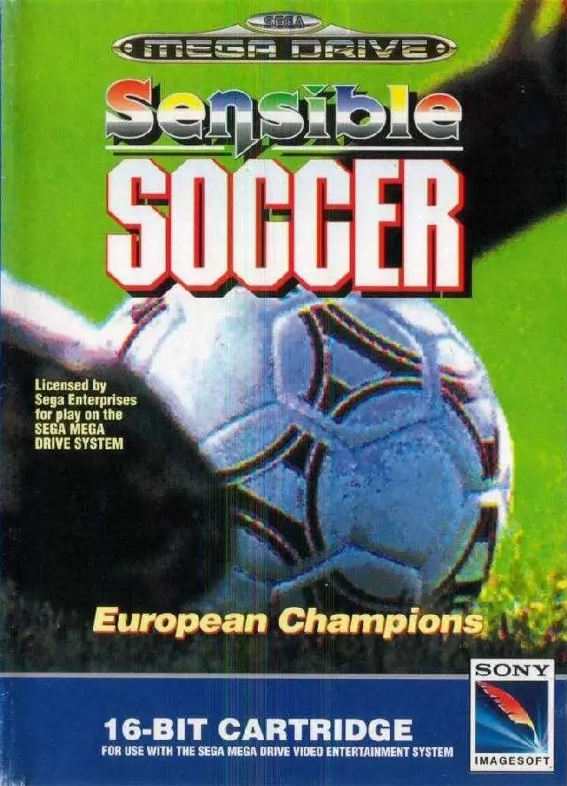 Jeux SEGA Mega Drive - Sensible Soccer: European Champions