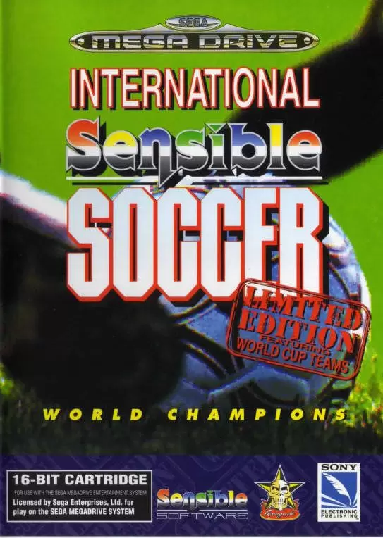 Sega Genesis Games - Sensible Soccer: International Edition