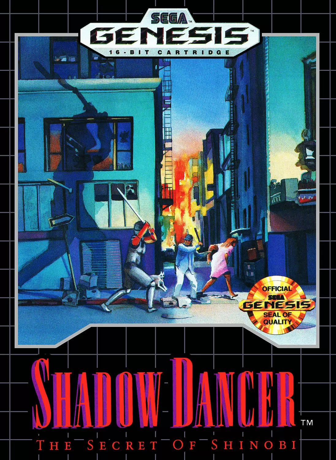 US - Jeux SEGA Genesis - Shadow Dancer: The Secret of Shinobi