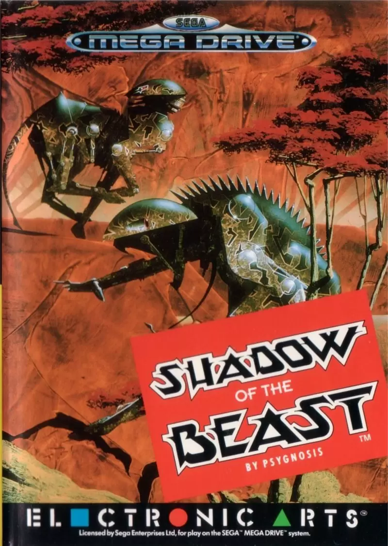 Jeux SEGA Mega Drive - Shadow of the Beast