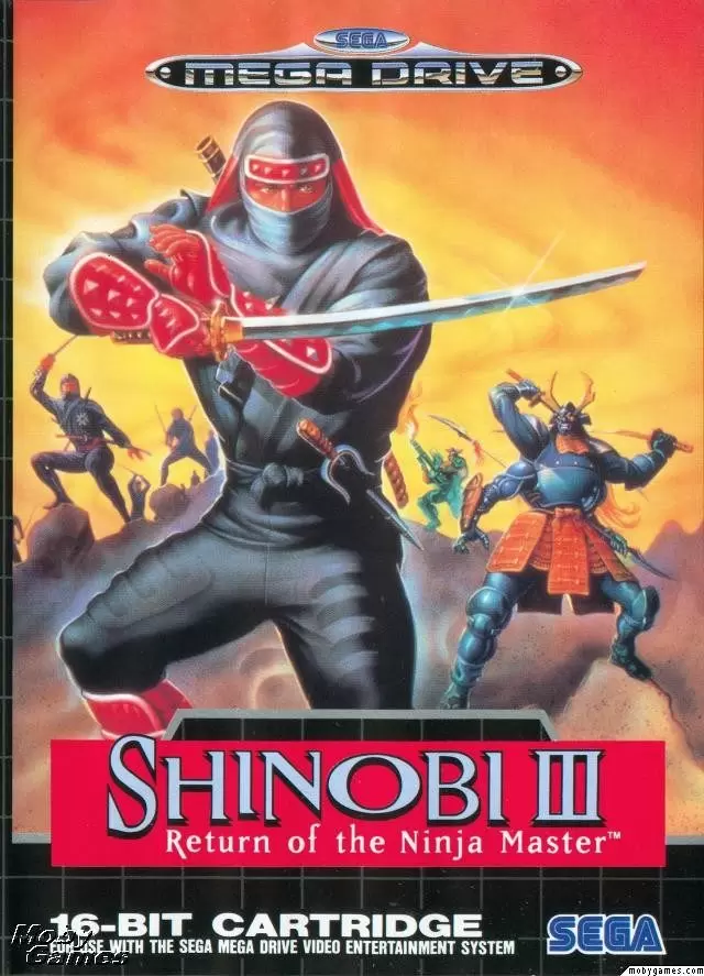 Sega Genesis Games - Shinobi III: Return of the Ninja Master