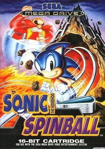 Sega Genesis Games - Sonic Spinball