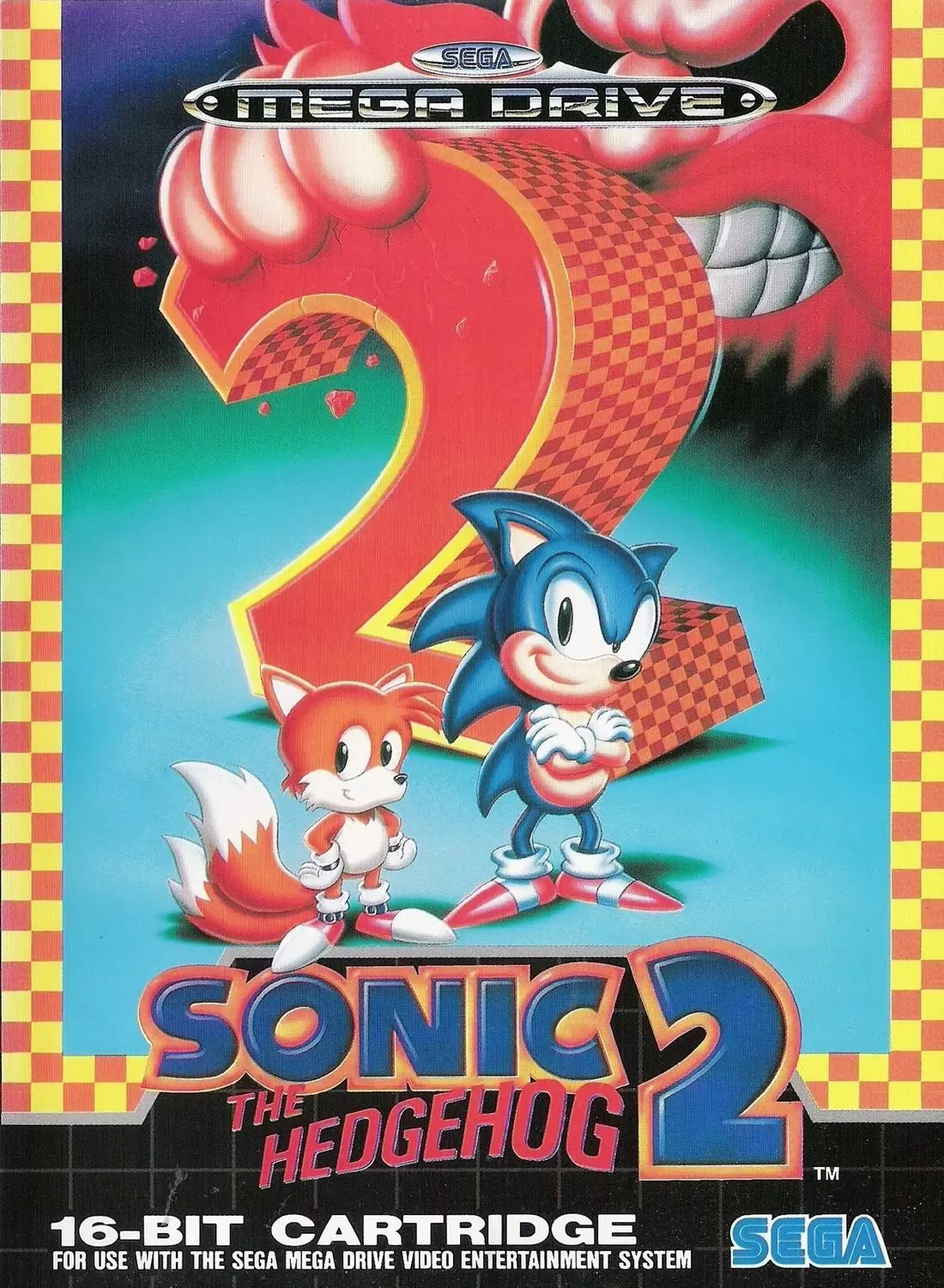Jeux SEGA Mega Drive - Sonic the Hedgehog 2