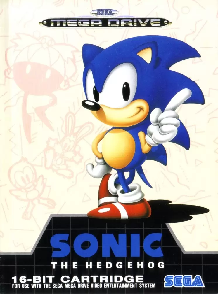 Sega Genesis Games - Sonic the Hedgehog