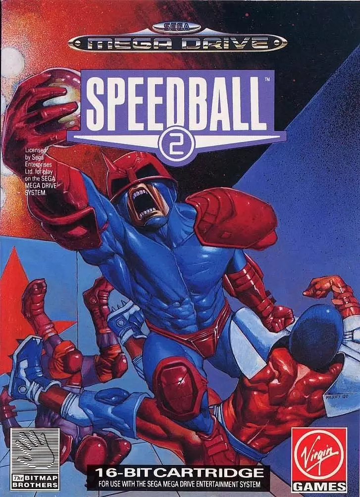 Jeux SEGA Mega Drive - Speedball 2: Brutal Deluxe