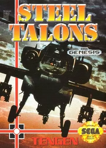 Jeux SEGA Mega Drive - Steel Talons