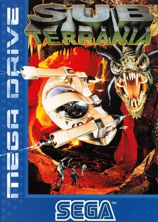 Sega Genesis Games - Sub Terrania