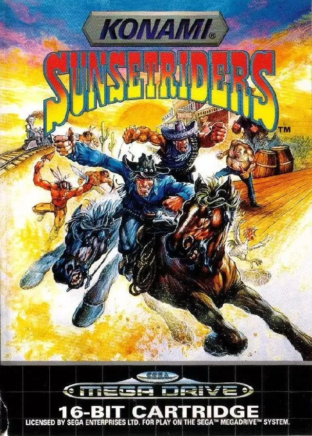 Sega Genesis Games - Sunset Riders
