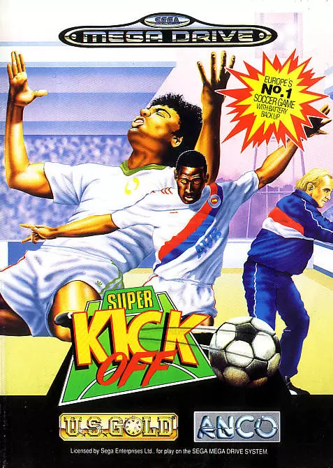 Jeux SEGA Mega Drive - Super Kick Off