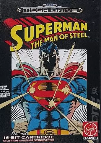 Sega Genesis Games - Superman: The Man of Steel
