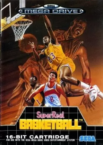 Sega Genesis Games - SuperReal Basketball