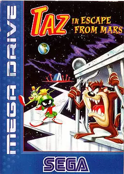 Sega Genesis Games - Taz in Escape From Mars