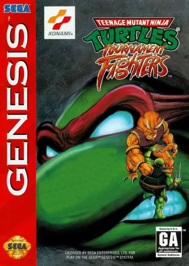 Jeux SEGA Mega Drive - Teenage Mutant Hero Turtles: Tournament Fighters