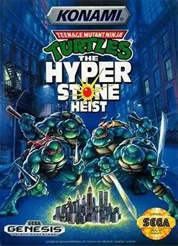 Jeux SEGA Mega Drive - Teenage Mutant Ninja Turtles: The Hyperstone Heist
