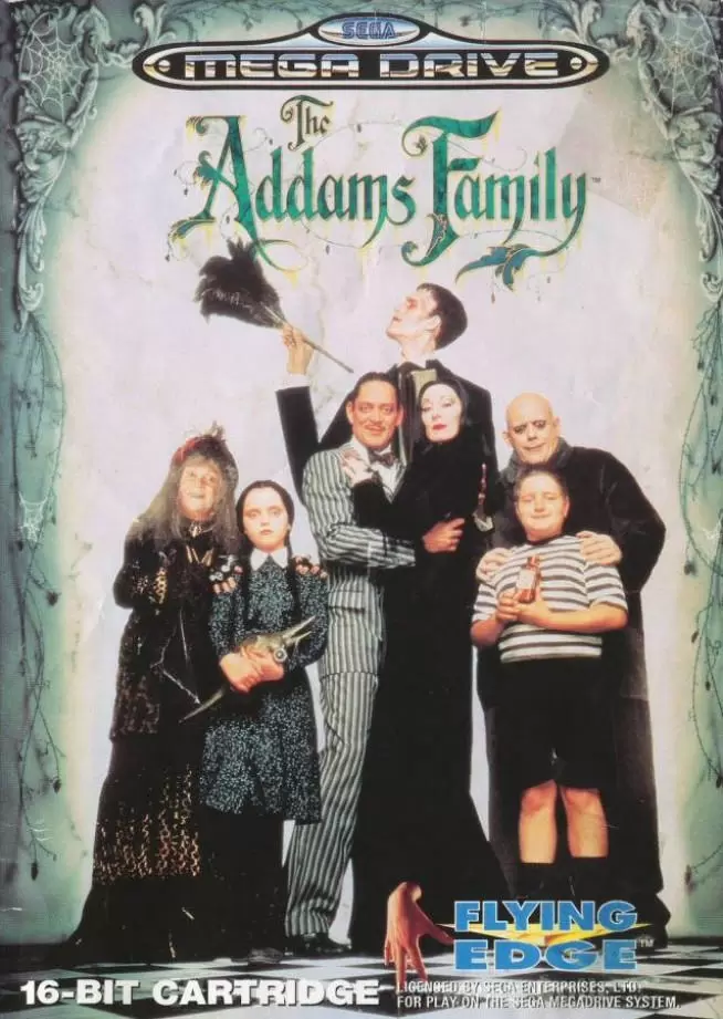 Sega Genesis Games - The Addams Family