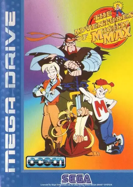 Sega Genesis Games - The Adventures of Mighty Max