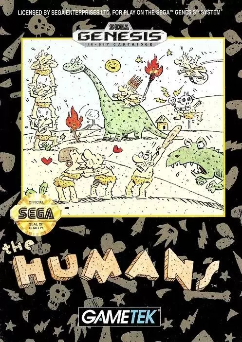 Jeux SEGA Mega Drive - The Humans