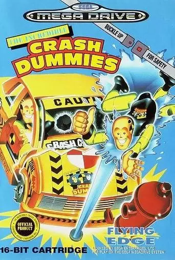 Jeux SEGA Mega Drive - The Incredible Crash Dummies