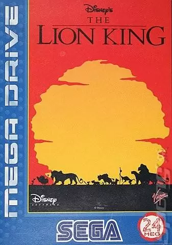 Jeux SEGA Mega Drive - The Lion King