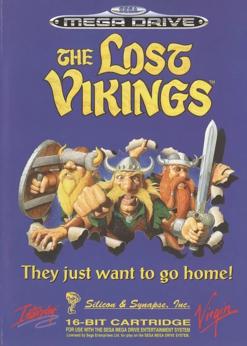 Jeux SEGA Mega Drive - The Lost Vikings