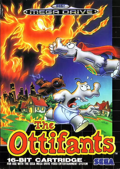 Jeux SEGA Mega Drive - The Ottifants