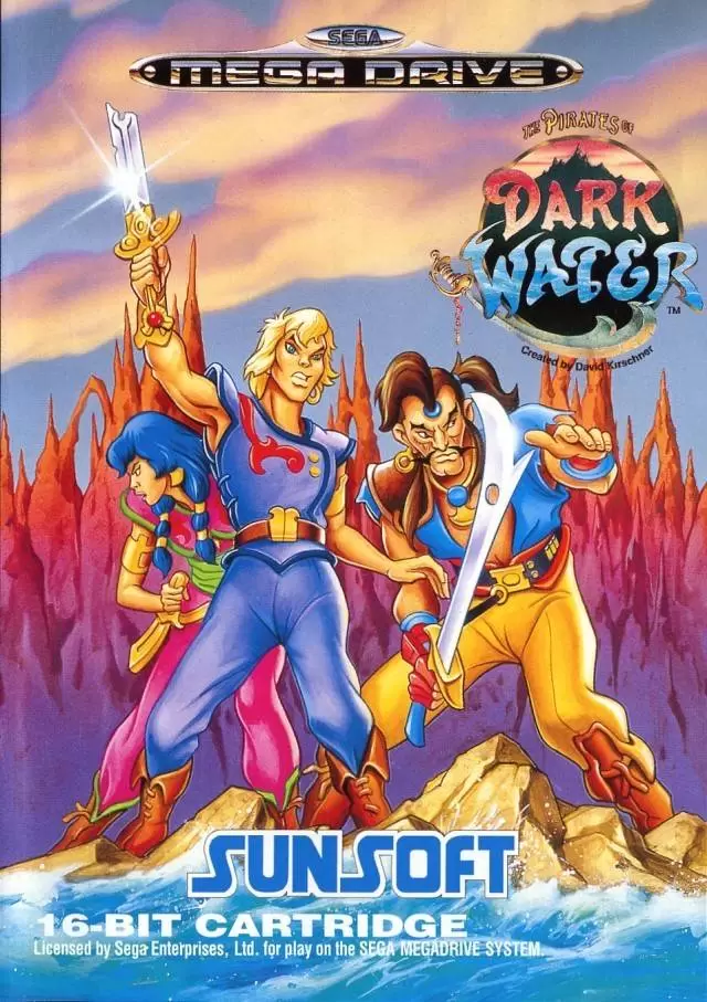 Jeux SEGA Mega Drive - The Pirates of Dark Water
